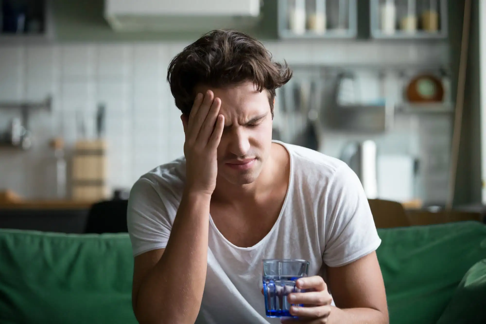 Fatigue, headache, and nausea after hangovers