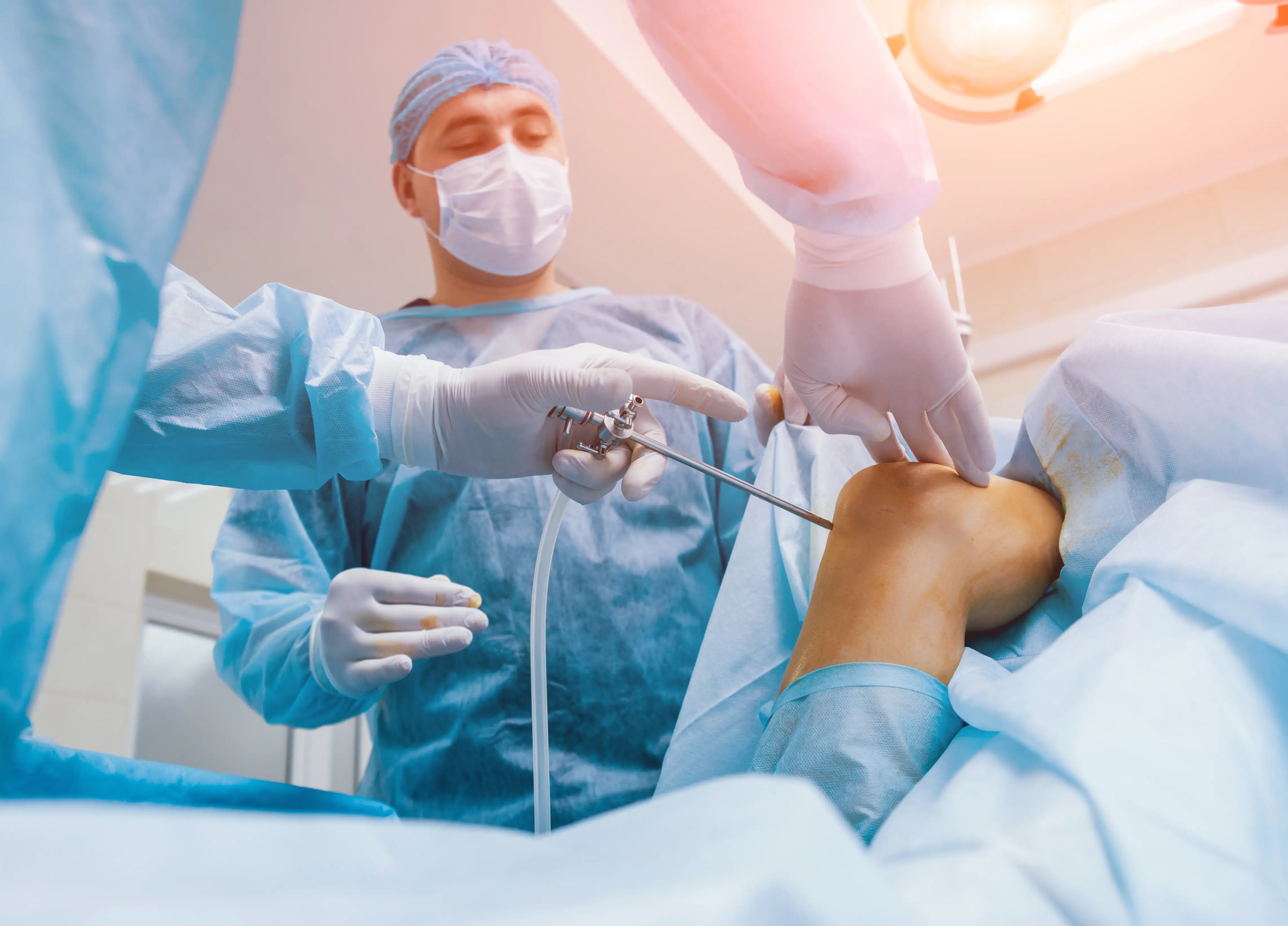Arthroscopic knee surgery