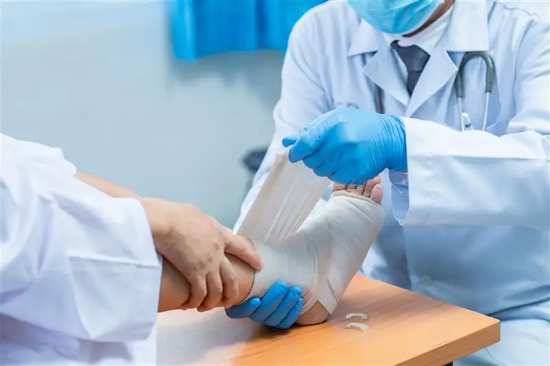 Ankle fracture surgery