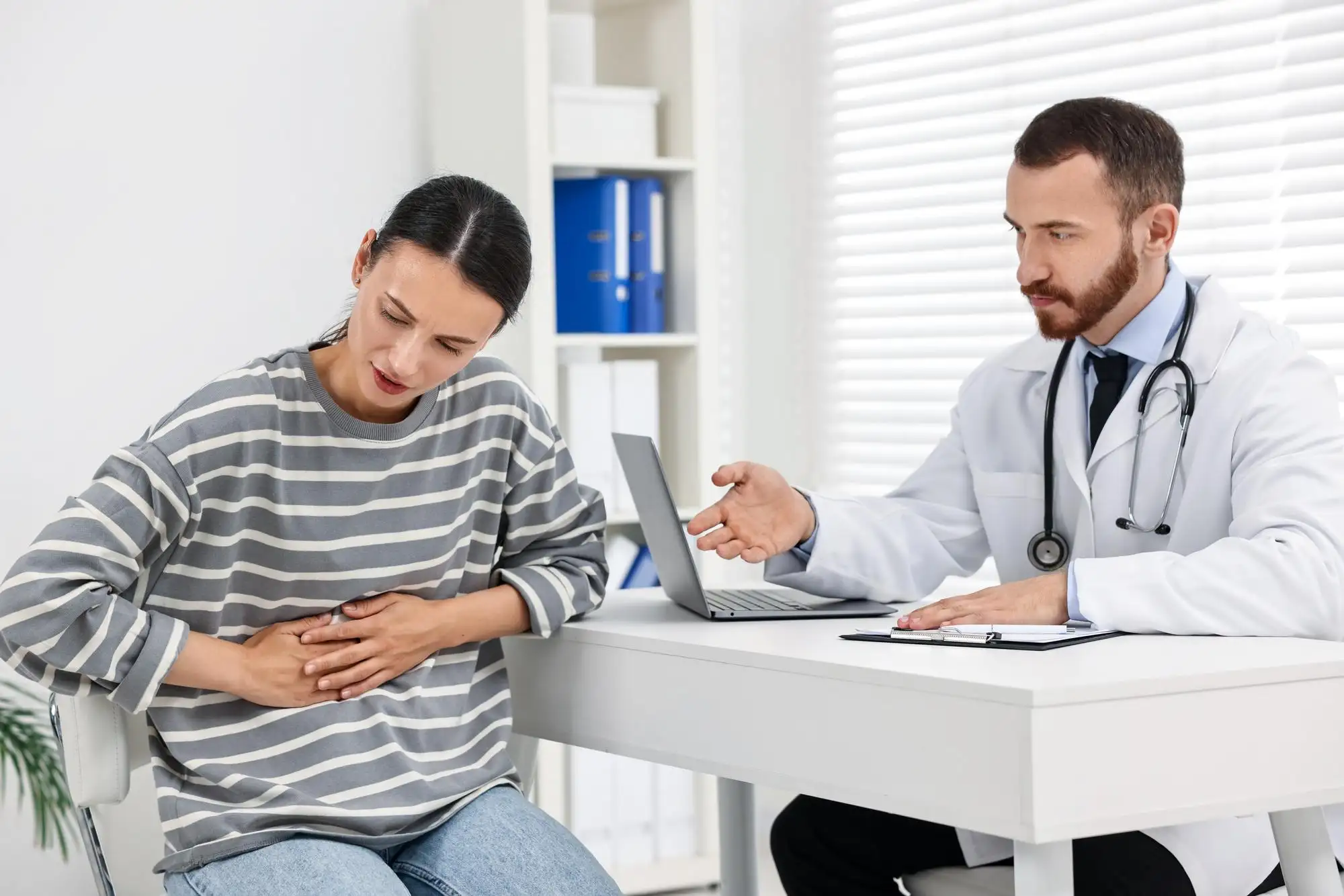Bee allergy, Gastric inflammation