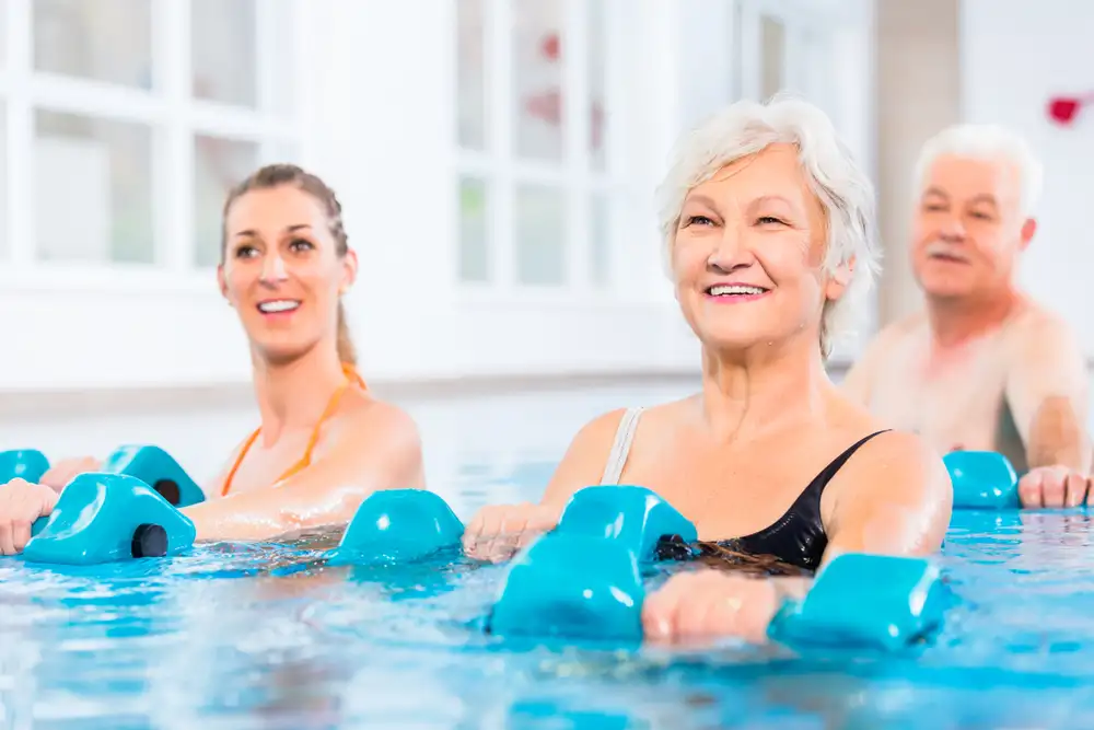 Daily exercise routine for RA patients